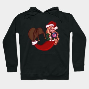 Santa Mermaid Hoodie